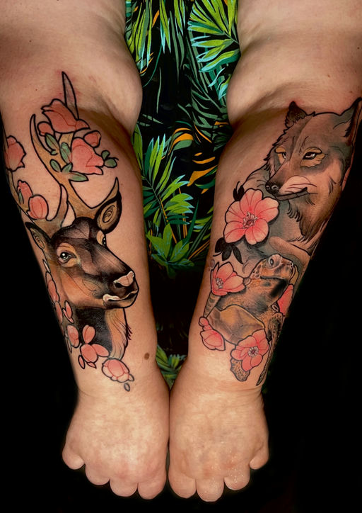 Tatouage par Feraxtattoo — Fineline à tarare, lyon, marseille