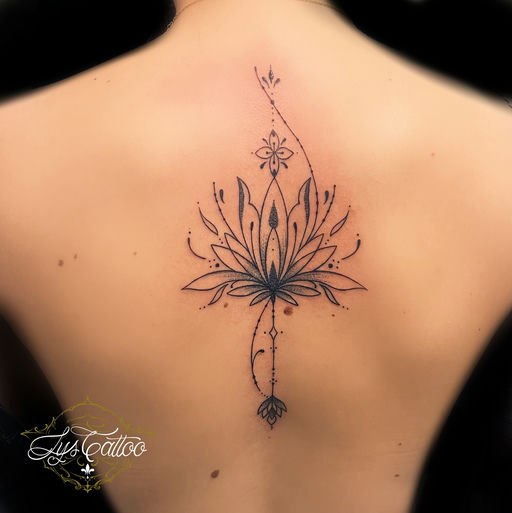 Tatouage par Lys tattoo — Fineline à Villenave-d’Ornon