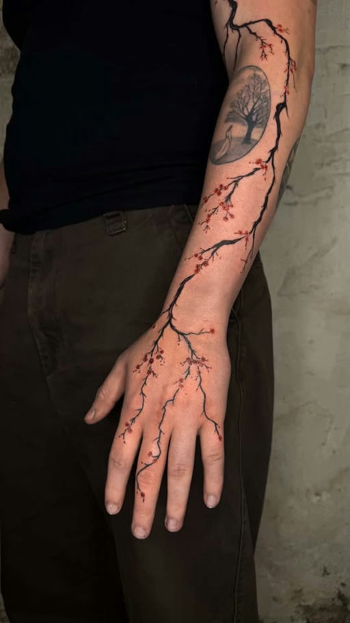Tatouage par Bricetattooer — Fineline à Paris